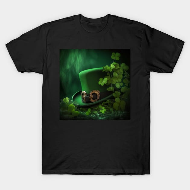 St Patrick's Day - Hats Off To You T-Shirt by BeachBumPics